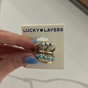 Lucky ring stack